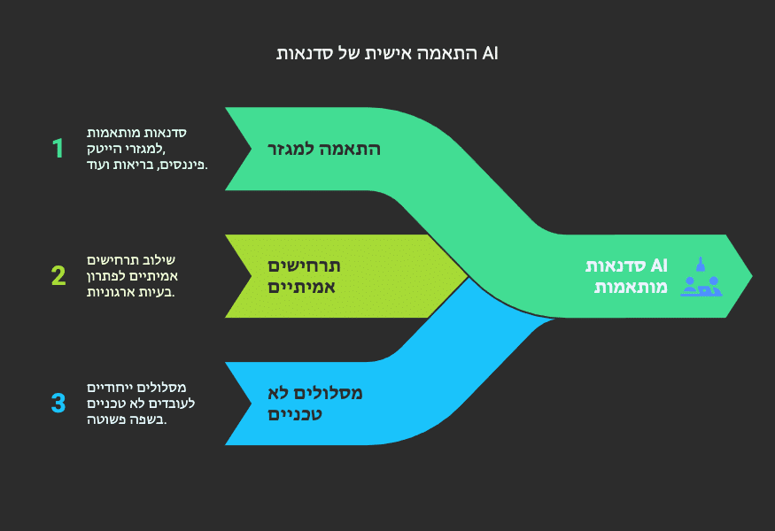 התאמה אישית של הסדנה לפי צרכים ארגוניים - visual selection