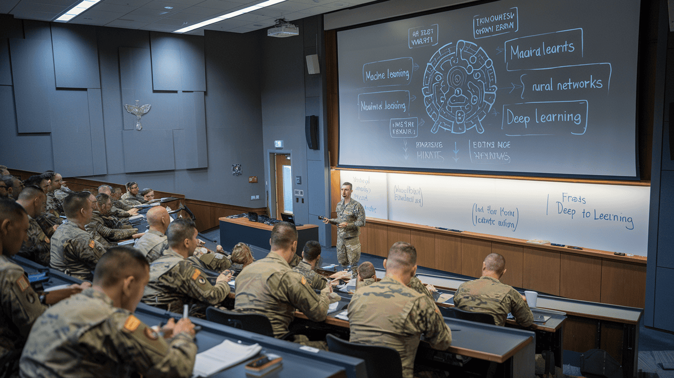 הרצאות בינה מלאכותית לכוחות הביטחון